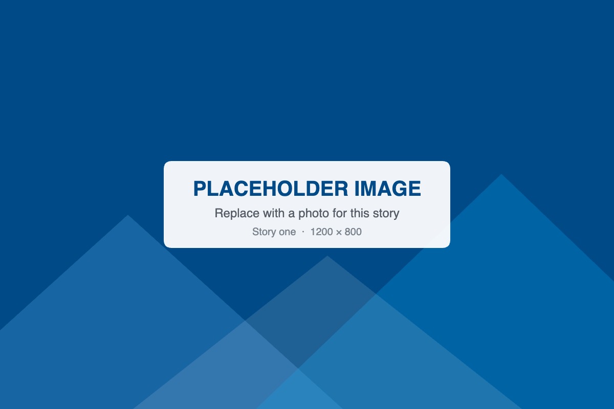 Placeholder image. Replace with a photo for this story.